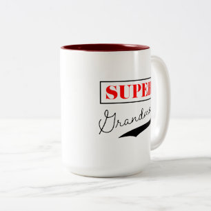 Super Grandma Two-Tone Coffee Mug