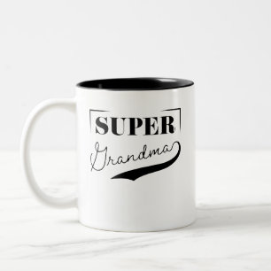 Super Grandma Two-Tone Coffee Mug