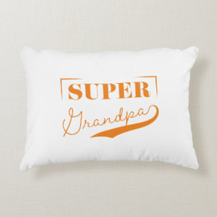 Super Grandpa Accent Pillow