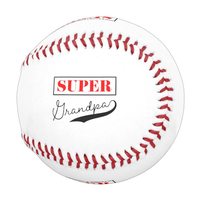 Super Grandpa Baseball (Front Right)