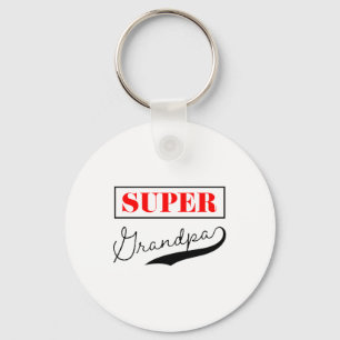Super Grandpa Keychain