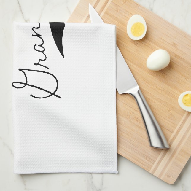Super Grandpa Kitchen Towel (Quarter Fold)