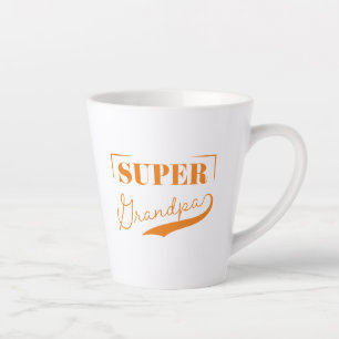 Super Grandpa Latte Mug