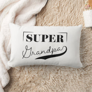 Super Grandpa Lumbar Pillow