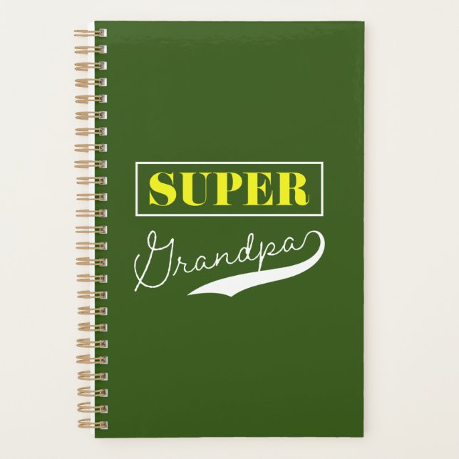 Super Grandpa Planner (Front)