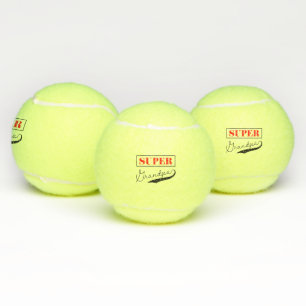 Super Grandpa Tennis Balls