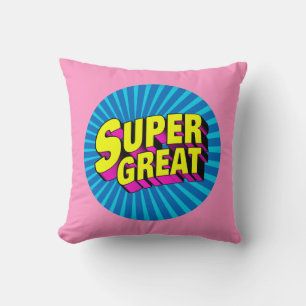 Super Great Throw Pillow