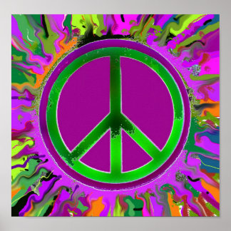SUPER Groovy Peace Sign