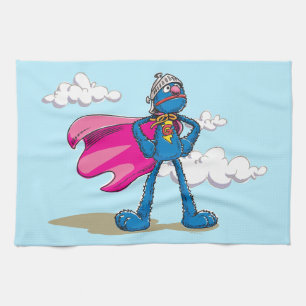 Super Grover Kitchen Towel
