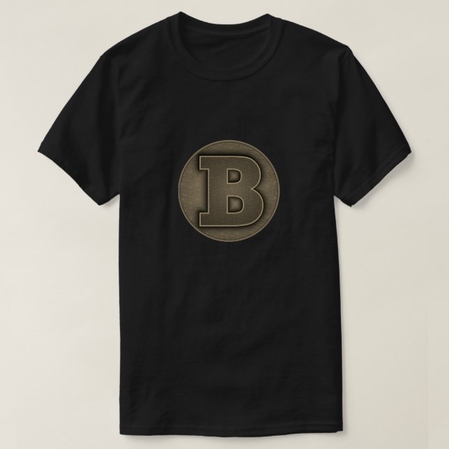 Super Hero "B" Insignia T-Shirt (Design Front)