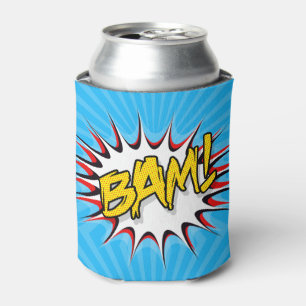 Super Hero Classic Bam! Action Bubble Can Cooler