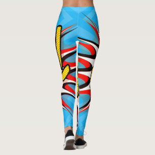 Super Hero Classic Bam! Action Bubble Leggings
