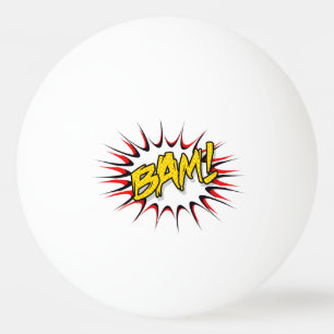 Super Hero Classic Bam! Action Bubble Ping Pong Ball