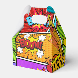 super hero favor box