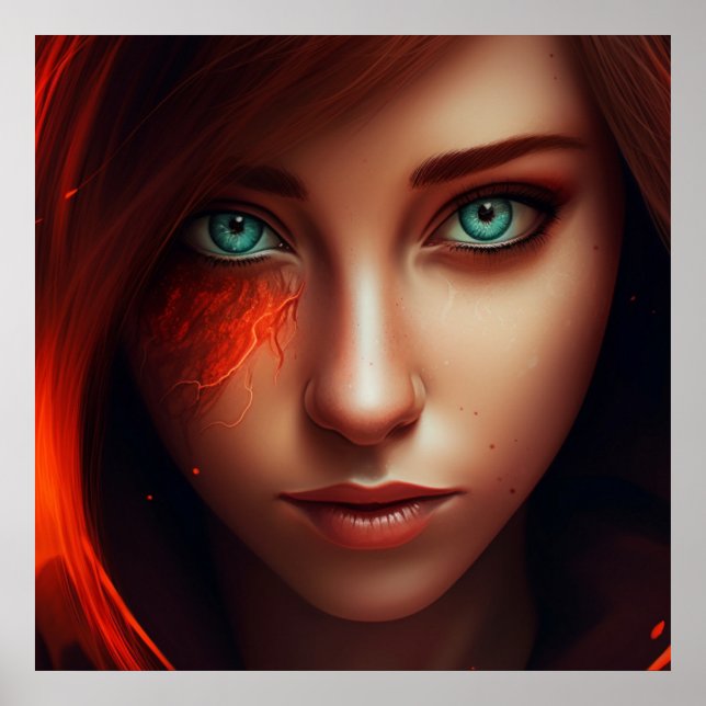 Super Hero Girl Poster (Front)