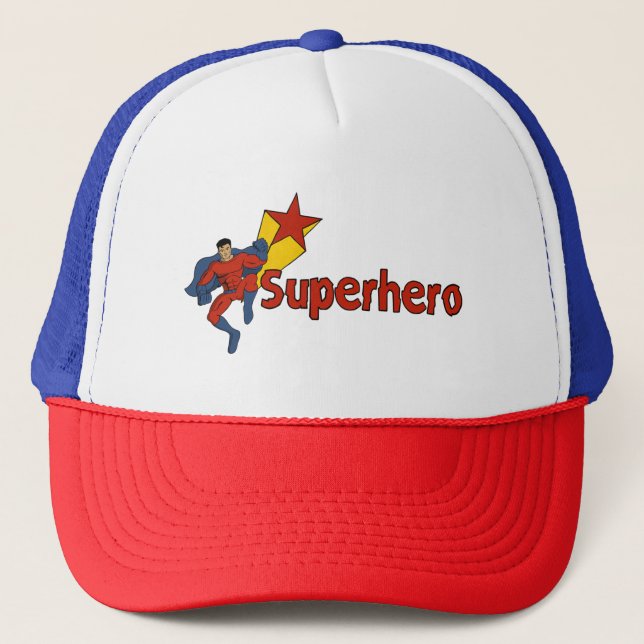 Super hero hat, for sale ! trucker hat (Front)