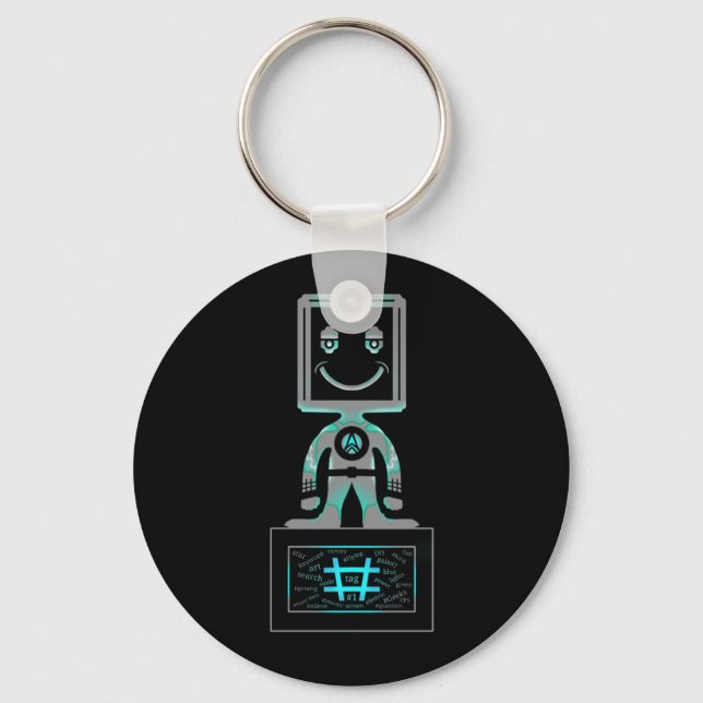 #Super Hero Keychain (Front)
