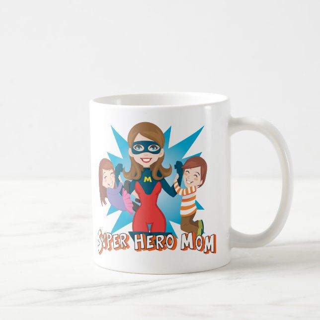 Super Hero Mom Coffee Mug (Right)