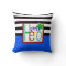 Super Hero Pillow | Blue, Black, Red, Green