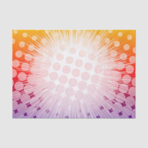 Super Hero Pop Art Purple Tissue Paper