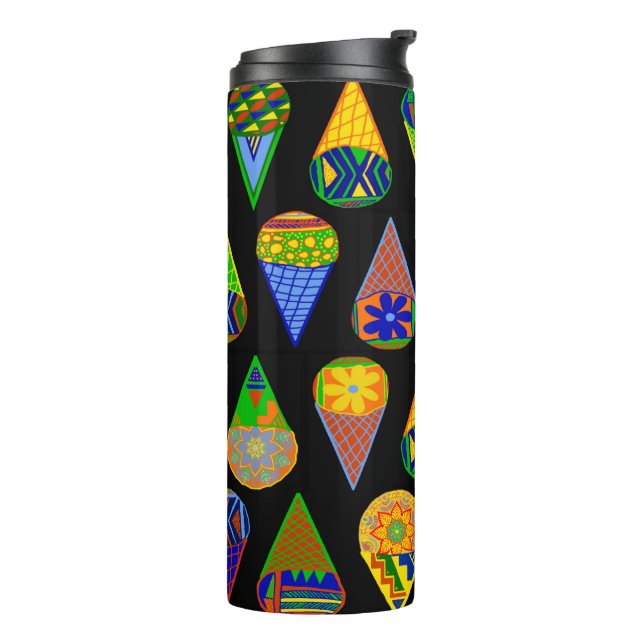 Super Heroes Ice Cream Cones Thermal Tumbler (Rotated Left)