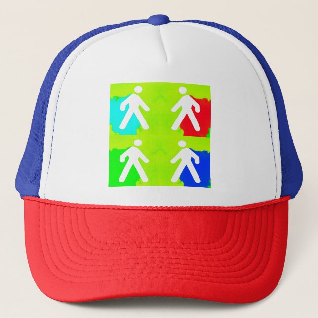 Super heroes trucker hat (Front)