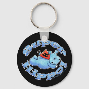 Super Hippo Keychain