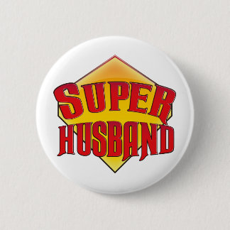 Super Husband 2 Inch Round Button