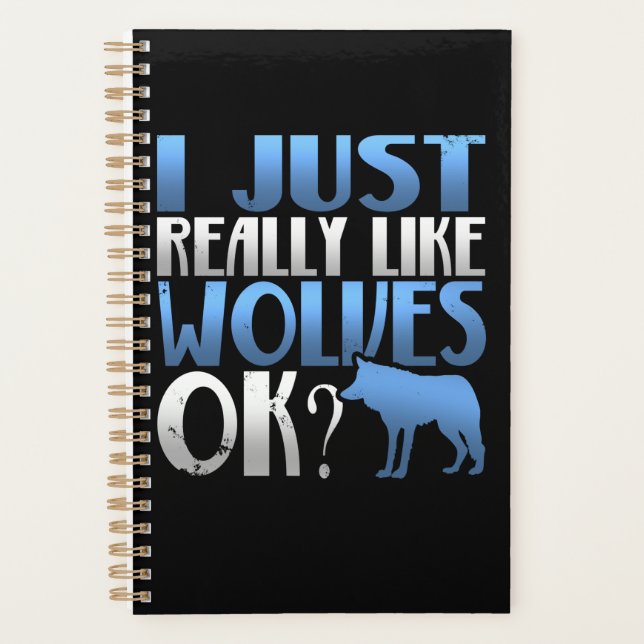 Super J'Aime Vraiment Les Loups D'Accord ? Wolf Lo (Devant)