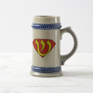 Super Jew Beer Stein