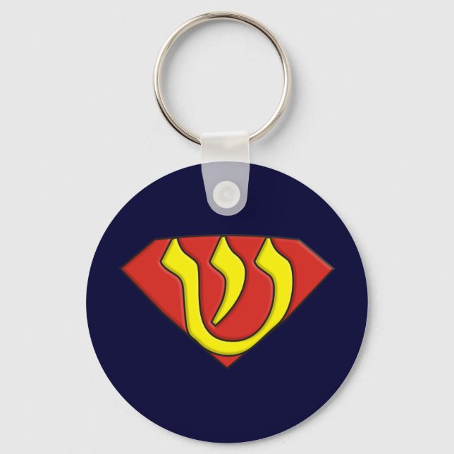 Super Jew Keychain (Front)