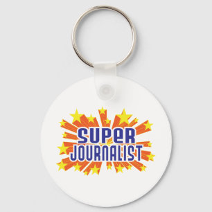 Super Journalist Keychain