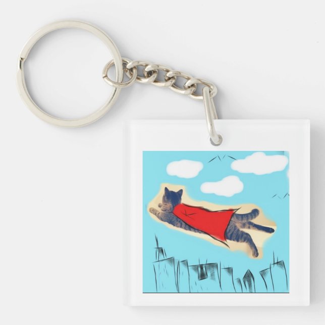 Super Kahn Keychain (Front)