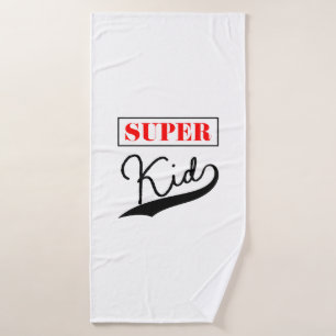 Super Kid  Bath Towel