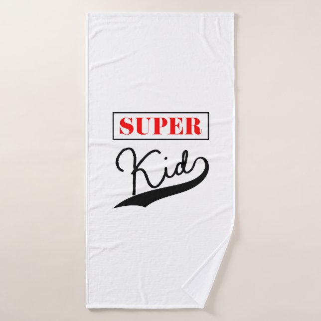 Super Kid  Bath Towel (Bath Towel)
