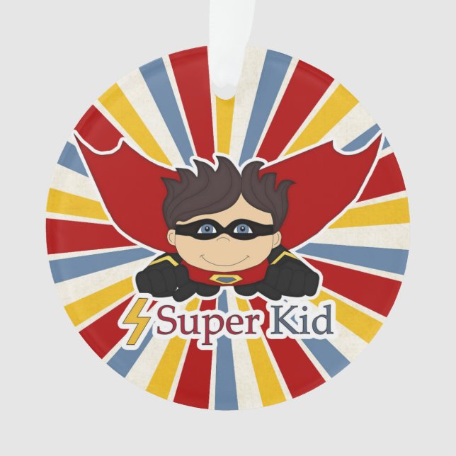 Super Kid Comic Book avec thème avec Boy's Photo O (devant)