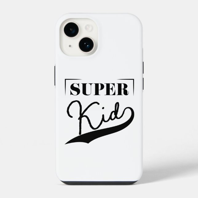 Super Kid iPhone Case (Back)