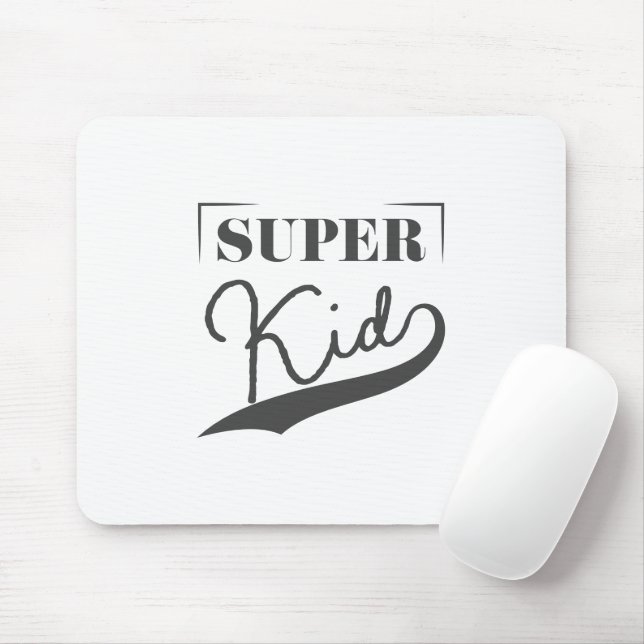 Super Kid Mouse Pad (With Mouse)