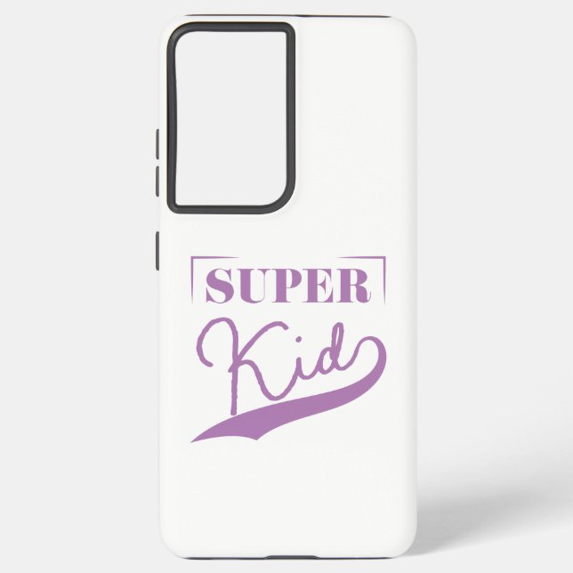 Super Kid Samsung Galaxy S21 Ultra Case (Back)