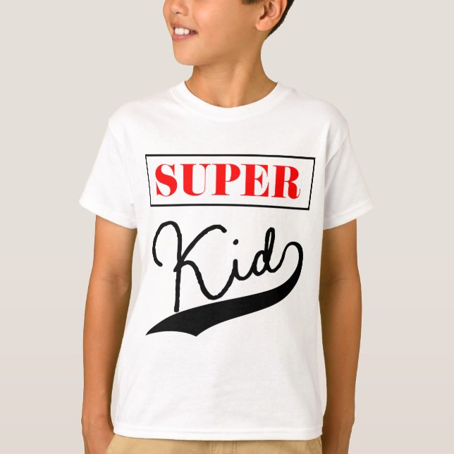 Super Kid  T-Shirt (Front)
