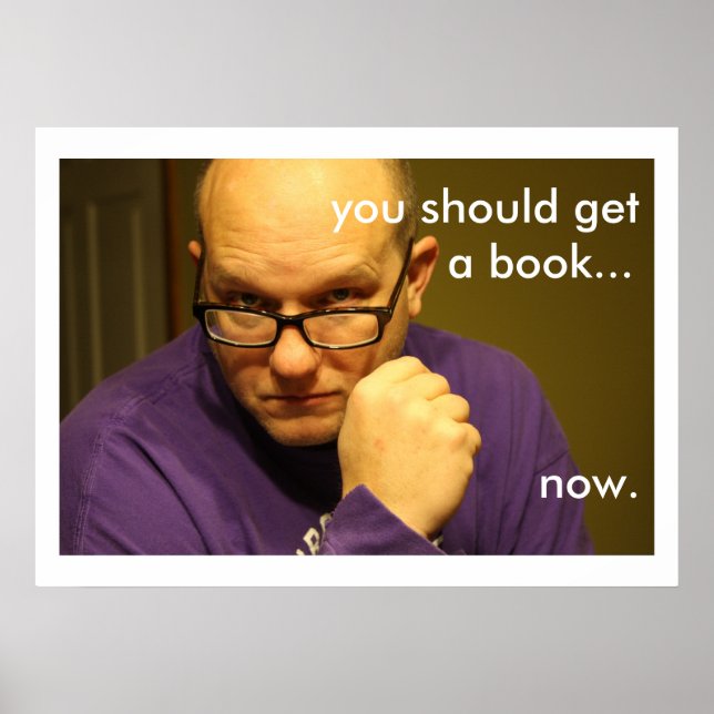 super legit librarian poster (Front)