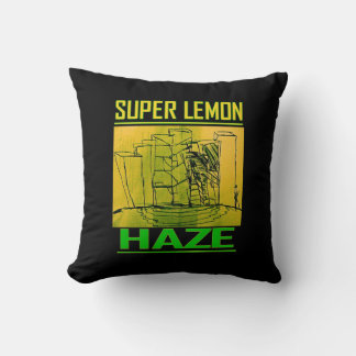 SUPER LEMON HAZE THROW PILLOW