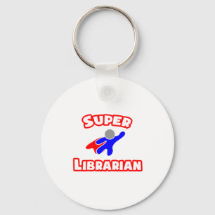 Super Librarian Keychain