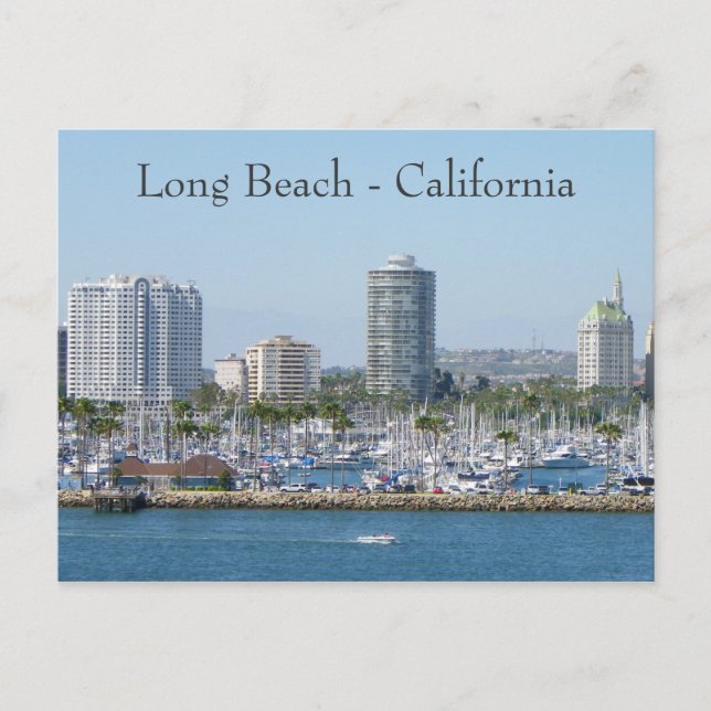 Super Long Beach Postcard! Postcard (Front)