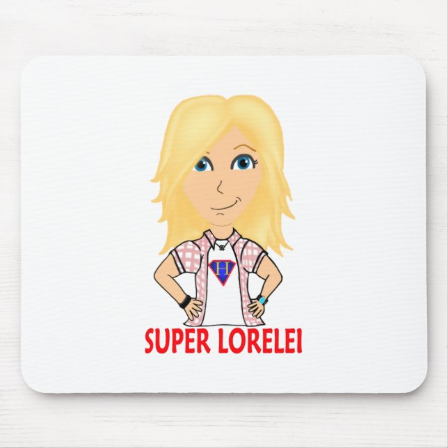 Super Lorelei Mouse Pad (Front)