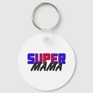 Super Mama Keychain