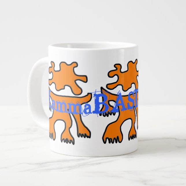 Super MammaBASIL Design Tasse Géante ! (Devant gauche)