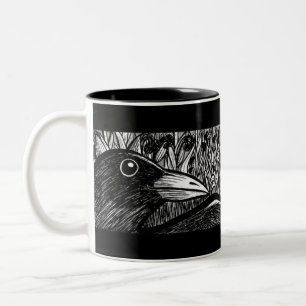 Super Mega Ultra Happy Crow Mug
