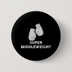 Super Middleweight Boxing Gloves 2 Inch Round Button