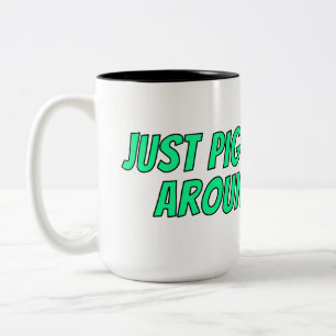 Super mignonne Drôle "Piglet" thème Mug